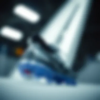 Detailed view of 720 Nike's advanced technology