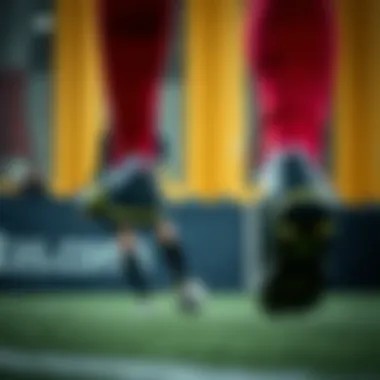 Athlete Showcasing Skills with adidas Predator Athlete showcasing skills with adidas Predator