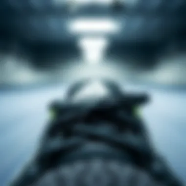 Close-up of technology used in Adidas Response for enhanced performance.