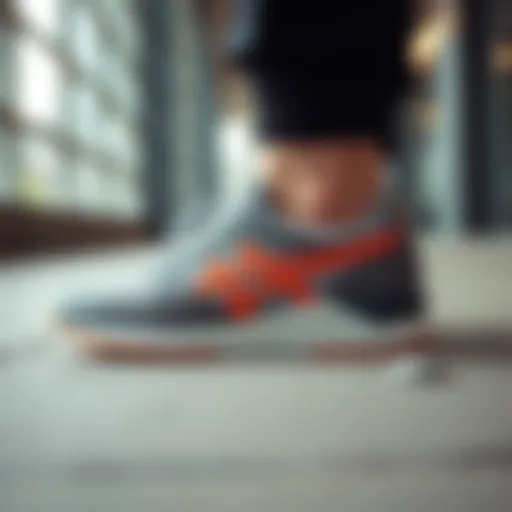 Asics Jolt sports shoe showcasing its sleek design