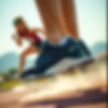 Asics Jolt in action during various sporting activities