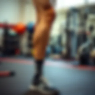 Calf muscle training techniques