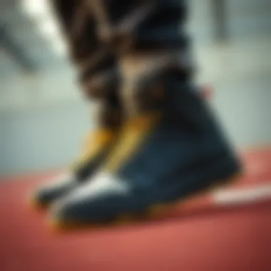 Fashion influence of Batman-themed footwear on contemporary sport style.