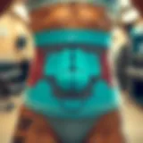 Visual representation of abdominal fat distribution.