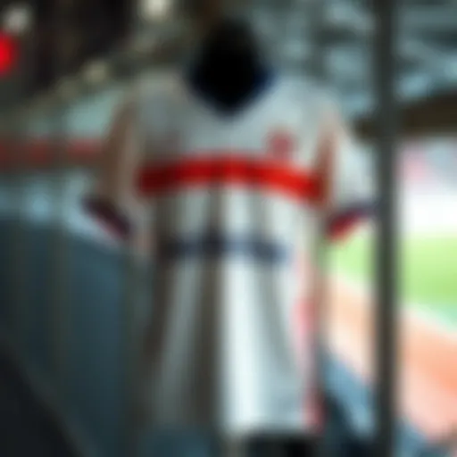 Stylish Beliktaş jersey displayed in an athletic setting