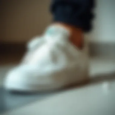 Maintenance tips for white-soled footwear