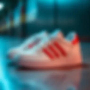 Historical evolution of white-soled shoes