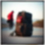 Stylish cabin backpack showcasing modern design