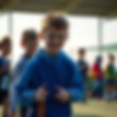 Children engaging in sports and active lifestyle