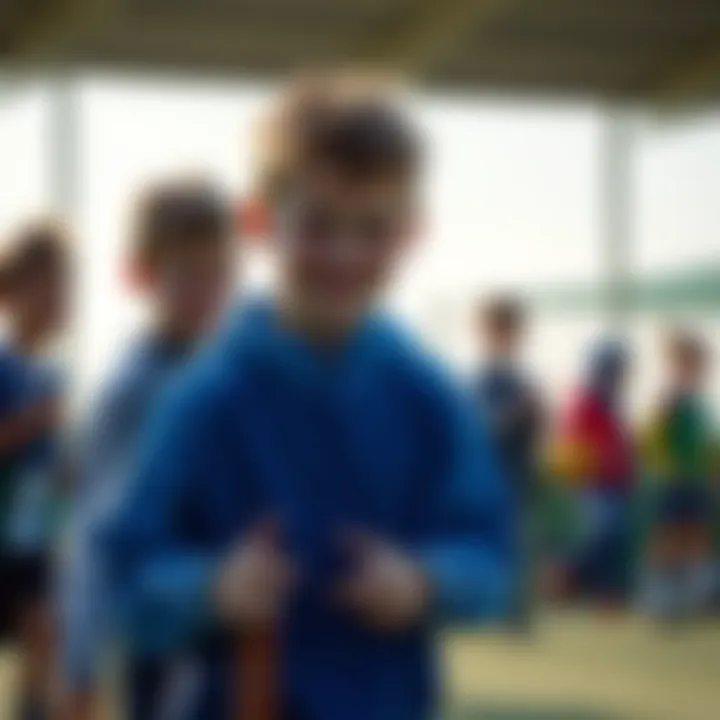 Children engaging in sports and active lifestyle