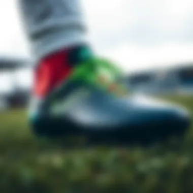 Comparison of different football boots preferred by athletes