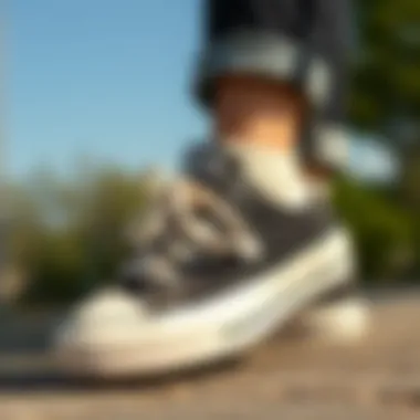 Sustainable fashion elements incorporated into Converse designs