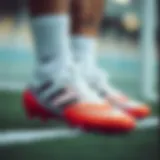 High-performance soccer cleats designed for optimal traction