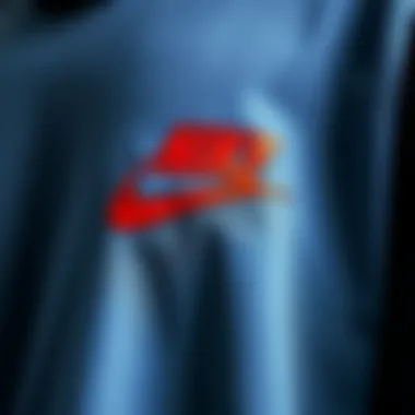 Innovative Fabric Technology of Nike Dri-Fit Close-up of Nike Dri-Fit fabric highlighting its moisture-wicking properties