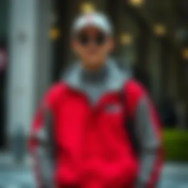 Fashionable Outfit with Dril Mont A fashionable outfit featuring a dril mont