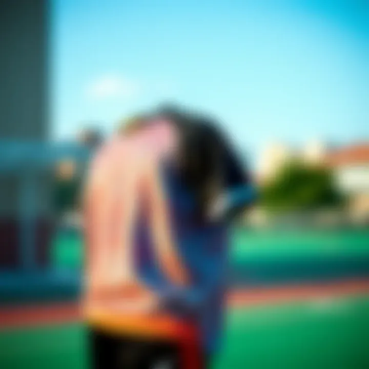 Stylish combinations of sports shirts with activewear