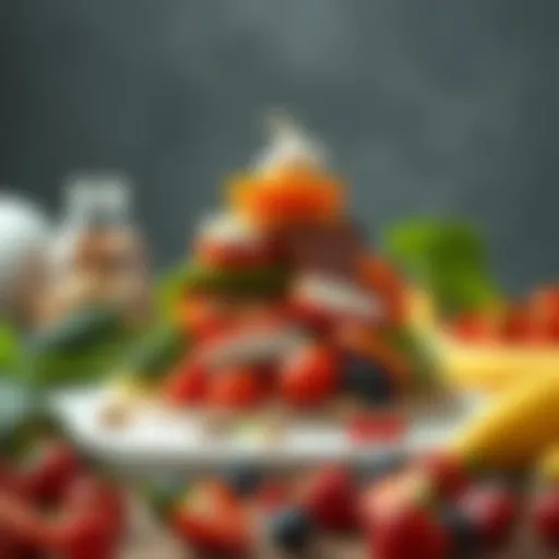 Understanding the Food Pyramid Visual representation of the food pyramid emphasizing balanced nutrition.