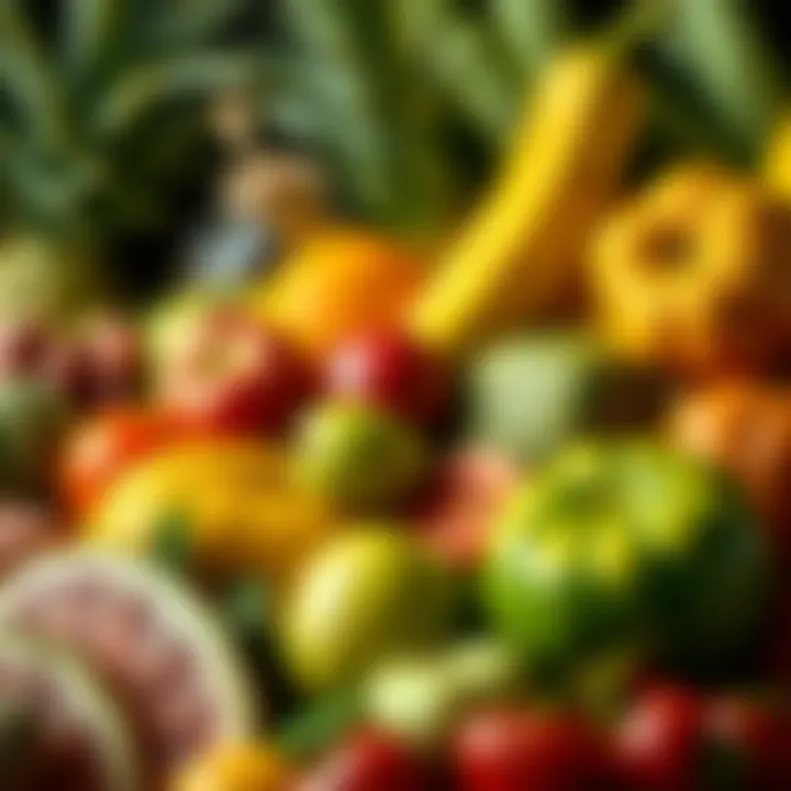 A vibrant assortment of fruits showcasing their nutritional variety.