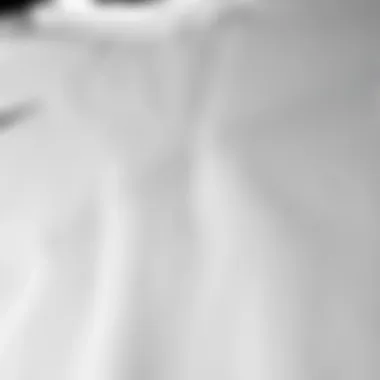 Close-up of fabric texture used in sweatshirts