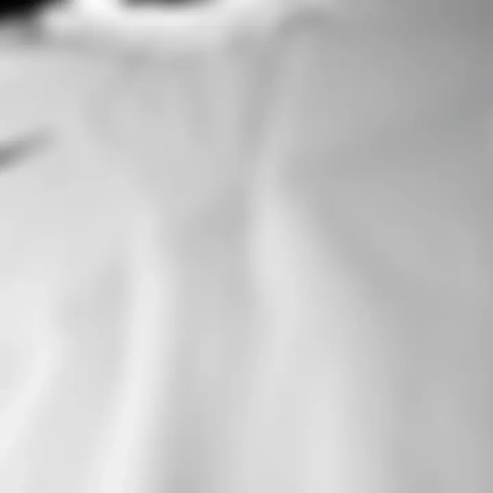 Close-up of fabric texture used in sweatshirts