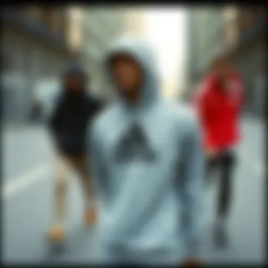 Different style combinations featuring sweatshirts