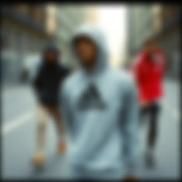 Different style combinations featuring sweatshirts