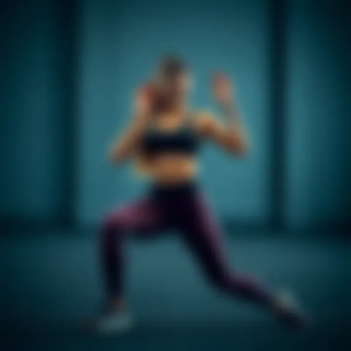 Lunges targeting glute muscles and enhancing lower body stability