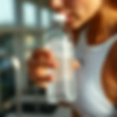 Hydration aiding in digestion