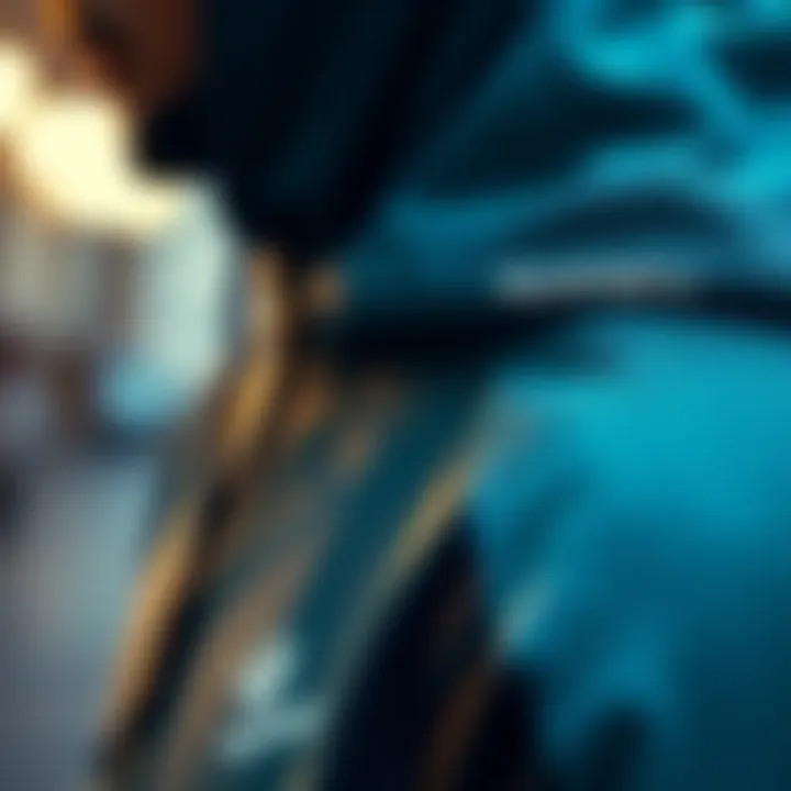 Material quality and texture of Hummel Oslo sports clothing