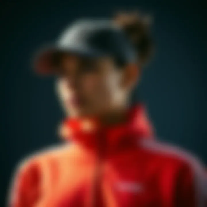 Trendy athletic apparel reflecting the latest sportswear trends