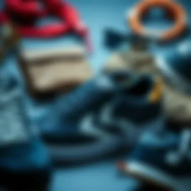 Hummel Sneakers and Fashion Accessories A collection of Hummel sneakers displayed alongside lifestyle accessories, emphasizing fashion synergy.