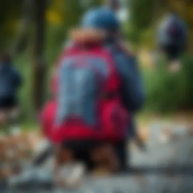 Outdoor Functional Backpack Functional backpack designed for outdoor adventures