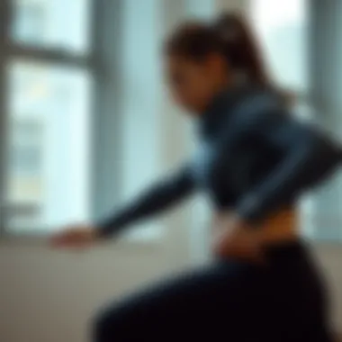 Dynamic movement for belly fat reduction