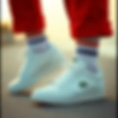 Versatile style combinations with Lacoste shoes