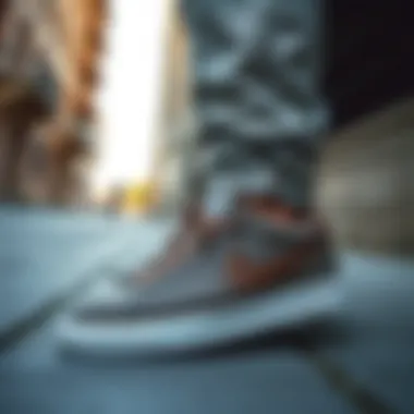 Nike Blazer Low in a casual outfit