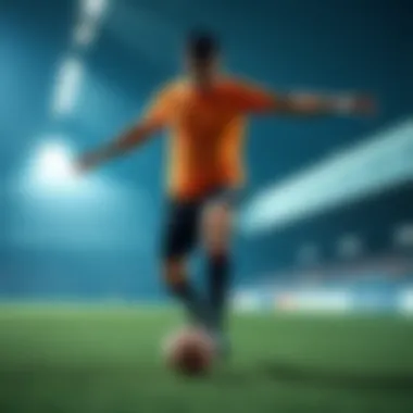 Player showcasing agility wearing Nike Hypervenom