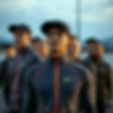 Versatile Use in Sports Group of athletes showcasing Nike Pro Therma-Fit in various activities