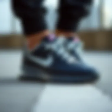 A detailed look at the features of Nike shoes emphasizing comfort and support