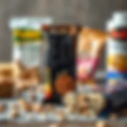 Nutritional breakdown of various protein bars