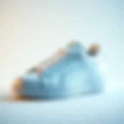 Elegant Puma white sneakers displayed on a stylish background