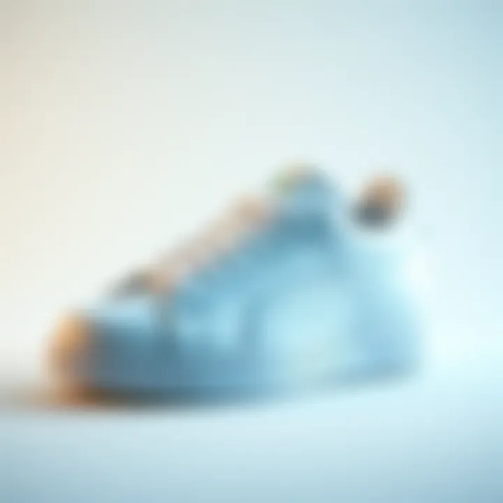 Elegant Puma white sneakers displayed on a stylish background