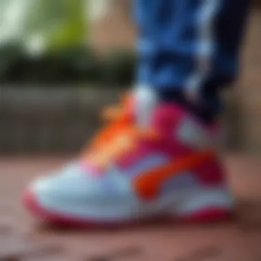 High-quality materials used in children's sports shoes