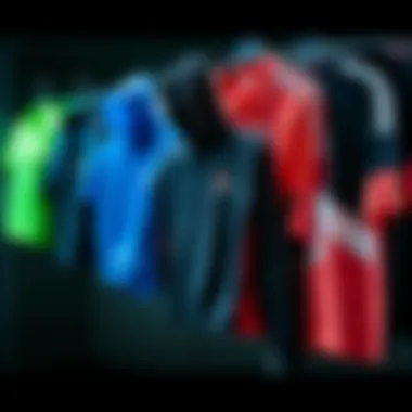 Modern Trends in Reebok Sports Apparel An array of Reebok sports apparel highlighting modern trends