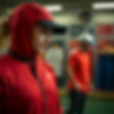 Image illustrating the importance of sports clothing for comfort and support