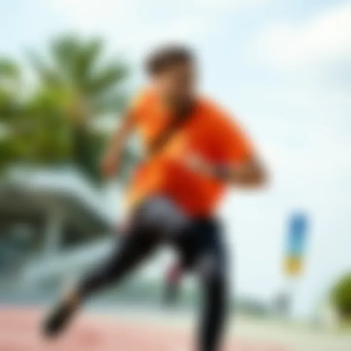 Dynamic Athletic Style Dynamic athletic style in action