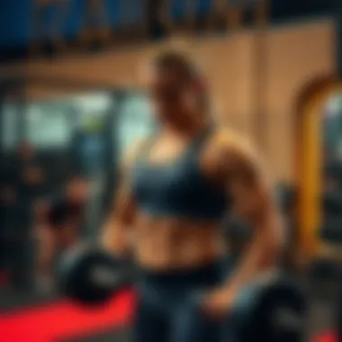 Illustration of a well-structured workout program