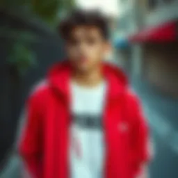 Stylish tracksuit for teenagers showcasing current trends