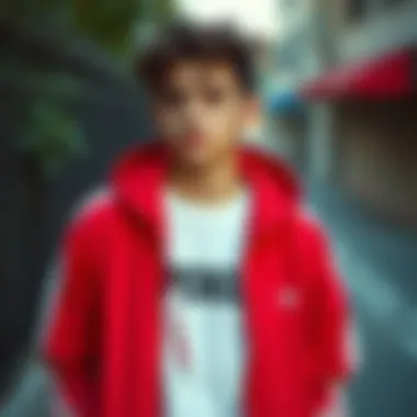 Stylish tracksuit for teenagers showcasing current trends