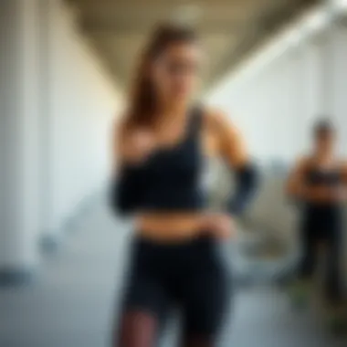 Athletic attire suitable for Tabata training