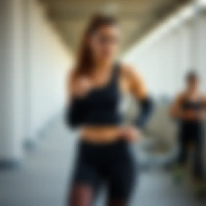 Athletic attire suitable for Tabata training